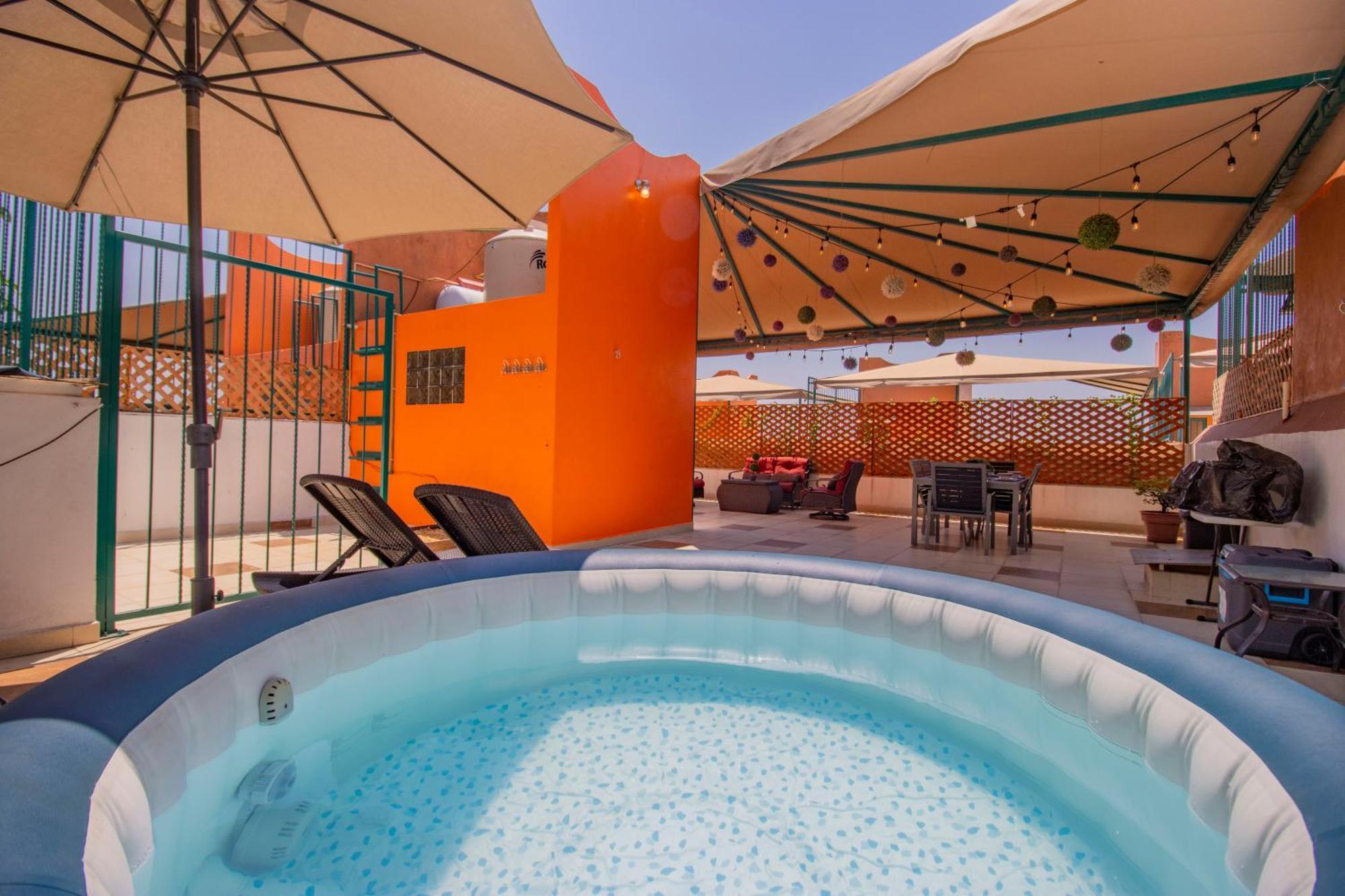 New! Bamboo Rooftop Villa Cuernavaca Bagian luar foto