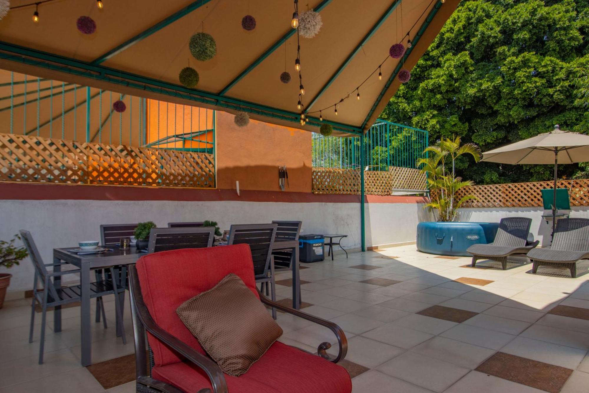 New! Bamboo Rooftop Villa Cuernavaca Bagian luar foto